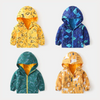 Kids Toddler Girls Boy Fashion Fall/Winter Waterproof Plus Fleece Printed Fleece Thick Warm Coat