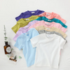 (Buy 1 Get 1) Children Kids Baby Fashion Girls Boys Casual Basic Solid Color Short Sleeve Round Neck T-Shirt