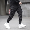 Fashion Belted Pocket Design Jogger Pants