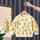 Children Kids Baby Fashion Girls Long Sleeve Fruit Print Sweatshirt