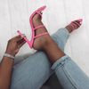 Women Pointed Hollow Out High Heel Sandals Sexy Shoes