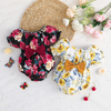 Kids Baby Girls Casual Cute Bow Floral Puff Sleeve Romper