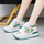 Women Fashion Casual Hollow-Out Thick-Soled Round-Toe Sneakers