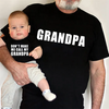 (Buy 1 Get 1) Grandpa And Grandson Letter Graphic Family Matching Short Sleeve T-Shirt