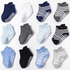 Toddlers Newborn Baby Fashion Boys Girls Casual Non-Slip Socks 6pairs Set