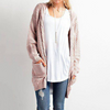 Women Winter Autumn Casual Solid Color Knitted Sweater Cardigan