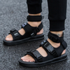 Men Trendy Fashion High Top Velcro Sandals