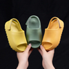 Kids Simple Solid Color Thick Bottom Non-Slip Sandals