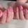 ( Buy 1 Get 2 ) Women Simple Fashion Ballet Pink Gradient Wearable False Nails