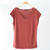 2 Pieces  Women'S Solid Color Fashion Slim V-Neck Casual Sleeveless Blouses