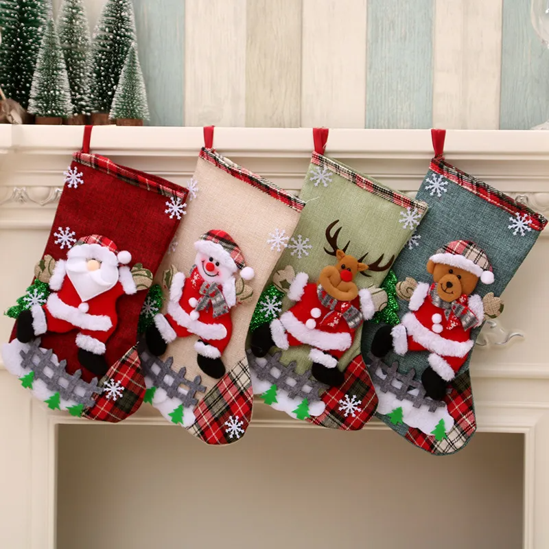 (Buy 1 Get 1) Unique Elk Decoration Christmas Gift Sock