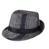 (Buy 1 Get 2) Men Classic Plaid Printed All-Match Fedora Hat