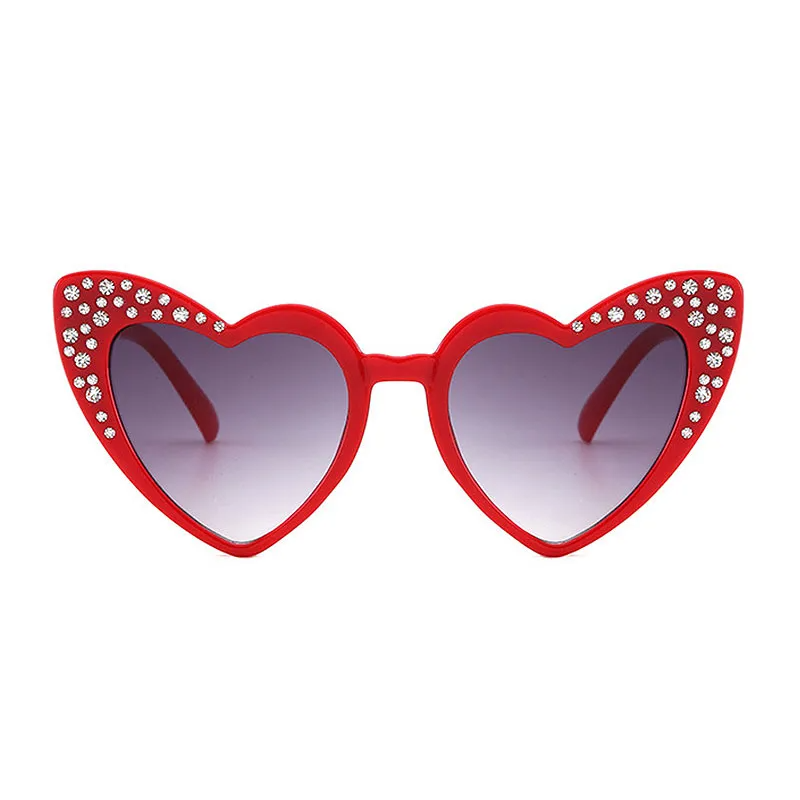 Fashion Kids Heart Shape Fashion Sun Glasses