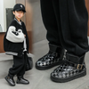 (Buy 1 Get 1) Kids Boys Girls Winter Fashion Casual Playround-Toe Thick-Soled Velvet Snow Ankle Boots
