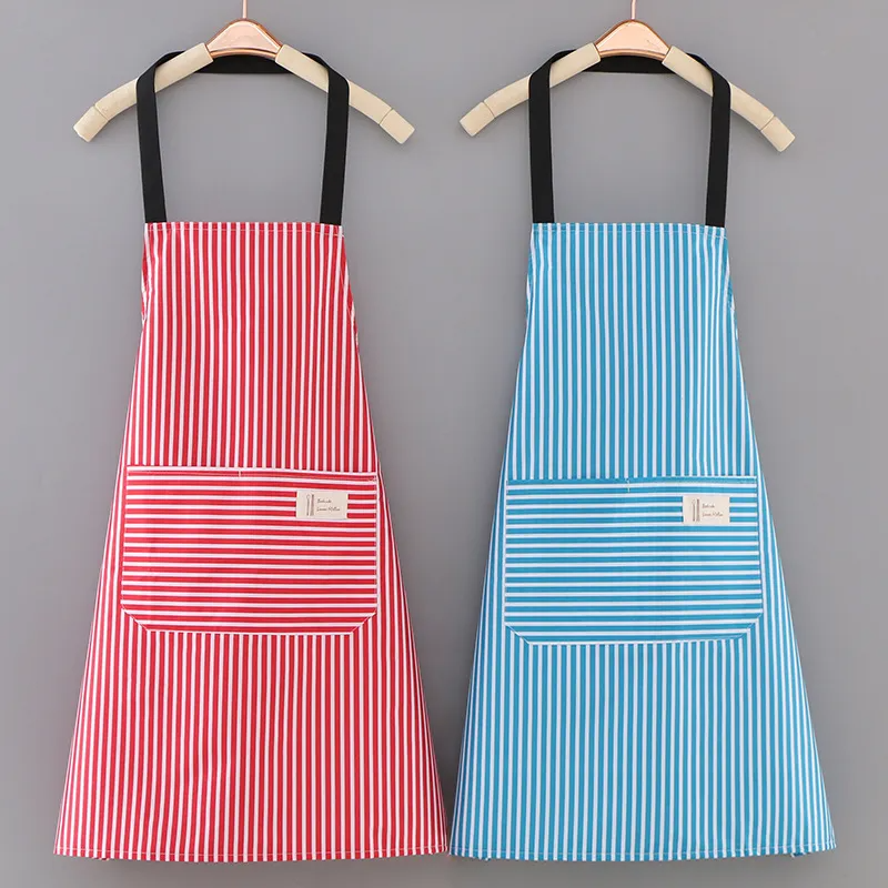 Fashion Home Adult Kitchen Sleeveless Waterproof Oil-Proof Apron