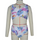 Girls Fashion Plants Printed Tops And Bottoms Bikini Suit