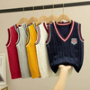 Kids Fashion Letter Pattern Knitting Vest