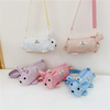 Children Kids Baby Fashion Girls Cartoon Sequin Round Crossbody Messenger Bag