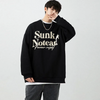 Men'S Fashion Retro Long Sleeve Round Neck Letter Print Loose Sweatshirt