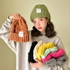 (Buy 1 Get 1) Women Fashion Solid Color Label Wool Knit Hat