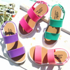 Girls Simple Solid Color Sandals