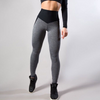 Contrast Color Hip-Lifting Sports Leggings