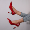 Women Fashion Plus Size Sexy Pointed Toe Stiletto Pumps