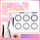 Segmented Eyelashes Fluffy Single Cluster False Eyelashes With Tweezers Transparent Eyeliner Set