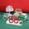 (Buy 1 Get 1) New Year Party Funny Kids Gift Christmas Glasses Frame