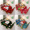 (Buy 1 Get 1) Christmas Cartoon Fashion Santa Bell Snowman Printed Tablecloth Tableware