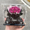 Relatives Home Eternal Flower Dried Flower Rose Acrylic Gift Box