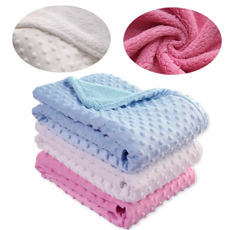 Kids Pure Color Soft Blanket