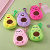 (Buy 1 Get 2) Cartoon Plush Cute Avocado Coin Purse