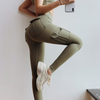 Women Fashion Solid Color Tight Sports Pants