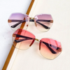 Kids Fashion Big Frame One-Piece Sunglasses