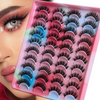 20 Pairs Of High Imitation Mink Hair False Eyelashes