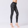 Women Casual High Waist Floral Printed Quick Drying Yoga Leggings