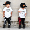 Children Kids Baby Fashion Boys Plaid Casual Pants