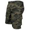 Men Casual Outdoor Mid-Rise Multi-Pocket Loose Shorts