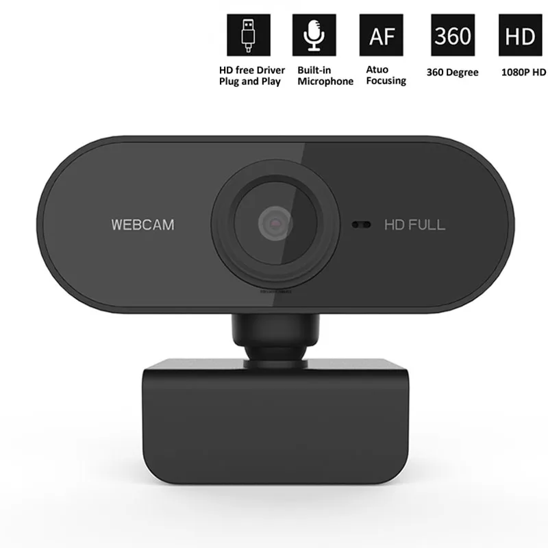 (Buy 1 Get 1) HD 1080P USB Video Conference Webcam