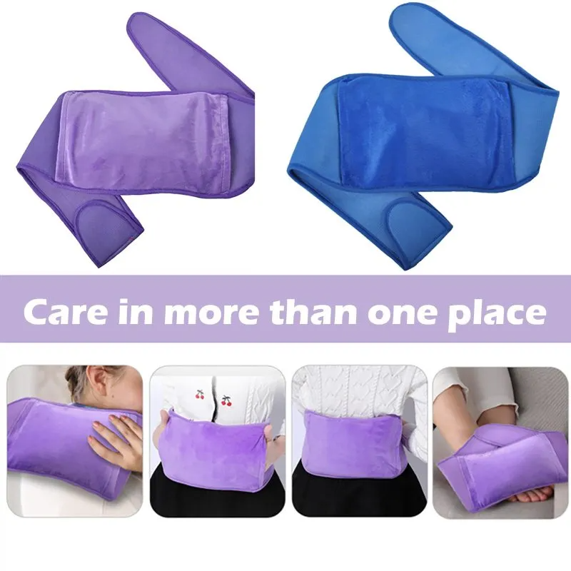 (Buy 1 Get 1) Winter Warm Belt Type Hot Bottle Cover Soft Hand Warm Pain Relief Comfort Hot Water Bottle Holder