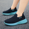 Kids Unisex Fashion Casual Colorblock Breathable Mesh Preppy Slip On Sneakers