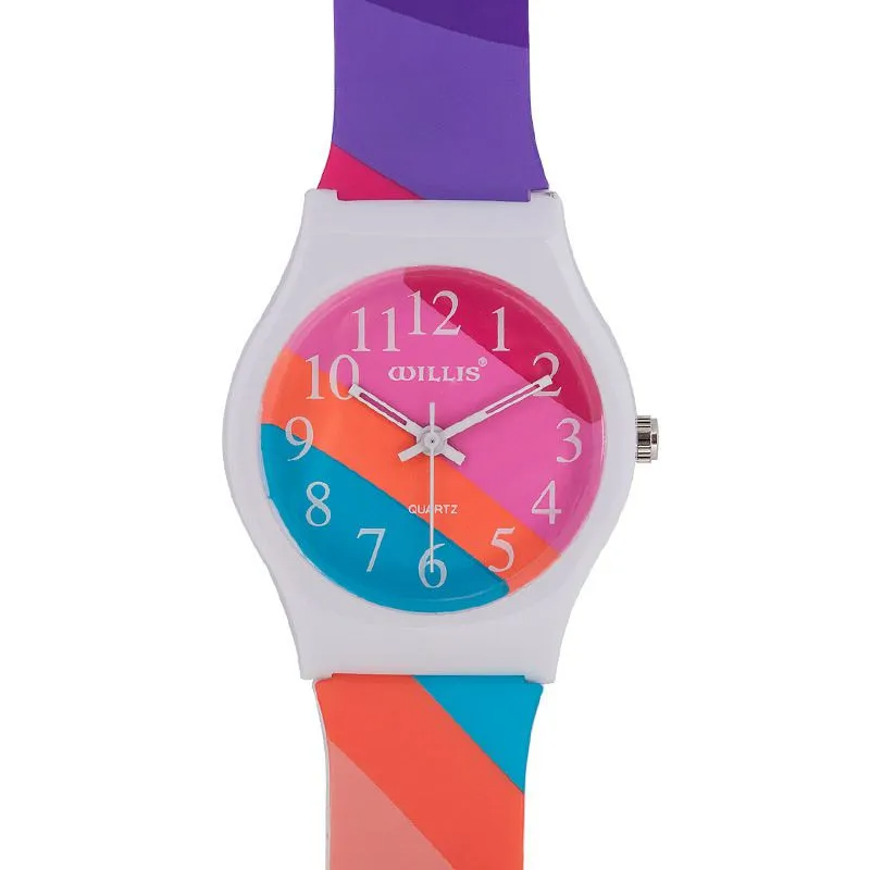 (Buy 1 Get 1) Boys Girls Color Blocking Digital Watch