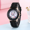 Kids Cute Silicone Band Candy Color Colorful Cartoon Bear Watch