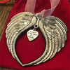 (Buy 1 Get 1) Unique Heart-Shaped Pendant With Wings Design Christmas Ornament