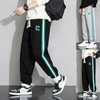 Men Spring Autumn Fashion Casual Cotton Solid Color Plus Size Joggers Pants