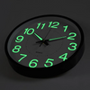 Minimalist Luminous Plastic Wall Clock