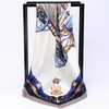 (Buy 1 Get 2) Women'S Fashion Carriage Printing Imitation Silk Scarf