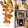 (Buy 1 Get 1) 175cm Halloween Garden Decor Artificial Maple Leaf Vine