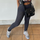 Fashion Women Solid Color Tight Sports Pants